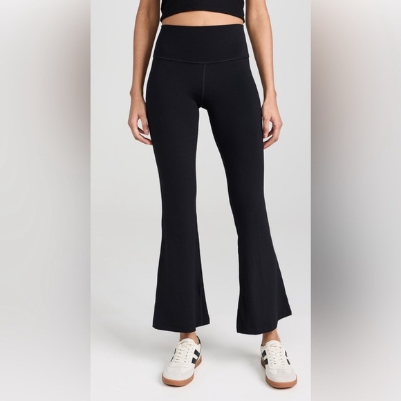 Splits59 Raquel High Waist 30” Inseam Airweight Flare Leggings Black Large NWT - Picture 1 of 6